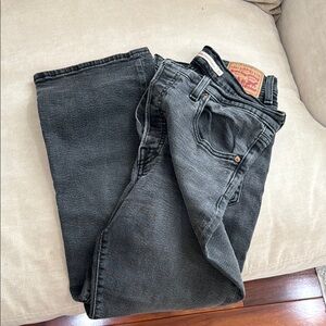 Levi's Black Straight Leg Jeans Classic Style